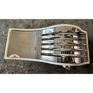 Meat Tenderizer Manual Rotary Rolling‎ Blade Stainless Steel Premier